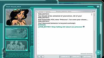 Princess chat in Akaburs star channel 34 part nine. 😊