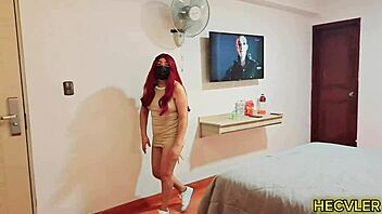 modeling for my friend, we got hot in hotel