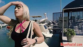 Restrained Teen 18+ Facefucked In BDSM Hostel!