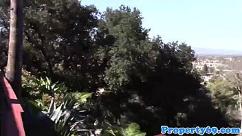 Ebony Realtor Adrian Maya Cocksucking Client!