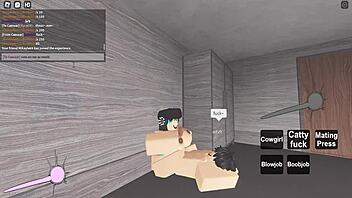 Intense Fucking Session In A Roblox Condo With Sexy Partners