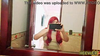 modeling for my friend, we got hot in hotel