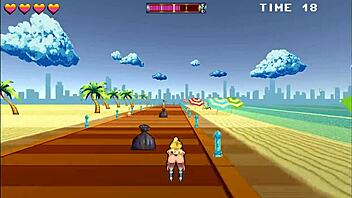 Intense roller babe hentai creampie and 69 at beach in episode 1.