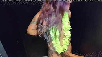 I gave my dick to the Argentine slut to suck in the complete gloryhole at Red! Exhibitionist fun.