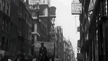 vintage hairy pussy threesome in retro group scene from antique porn