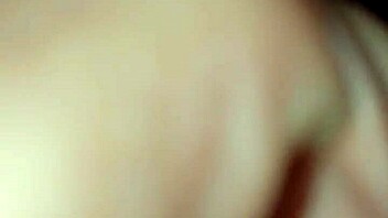 gaping her pussy with a pink dildo