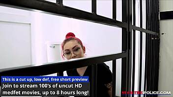 Doctor Lenna Lux is forced to perform oral sex on Officer Johnny Cartel to maintain her medical license