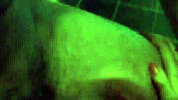 girl in bathroom gets tight teen cunt fucked!