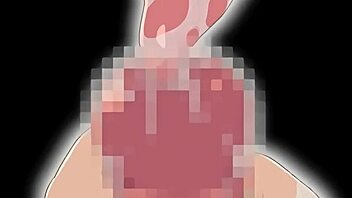 In this anime hentai compilation, big tits girls give blowjobs to monsters