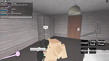 Intense Fucking Session In A Roblox Condo With Sexy Partners