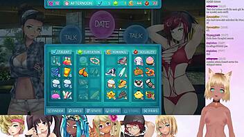 vtuber lewdneko plays huniepop 2 double date part 7