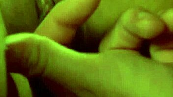 The lover gives a sensual massage before licking the sweet indian vagina