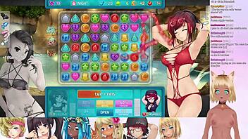 vtuber lewdneko plays huniepop 2 double date part 7