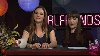 India Summer, the contract star, brings her allure and charm to the set as she engages in a chat with the equally enticing Dana and Samantha