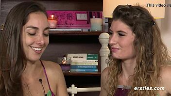 German lesbian babes indulge in anal play