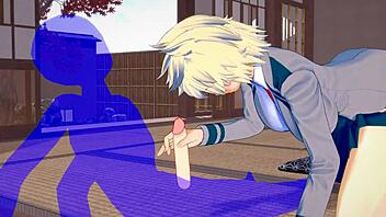 my hero academia mitsuki bakugou has intense sex scene