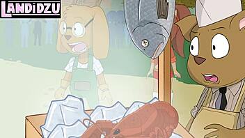 The three yordles engage in a parody adventure