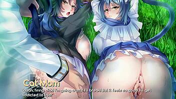 I fucked that catgirl so hard in monster girl breeder ep3, breeding her monster pussy