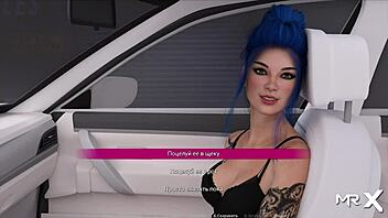 Girlfriend Kisses Girlfriend In Lesson