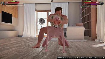 Ethan Vs Bree Naked Fighter 3D Oral