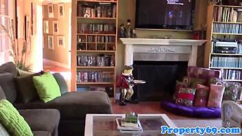 Ebony Realtor Adrian Maya Cocksucking Client!