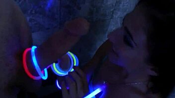 Inked Teen 18+ Tugging Cock in POV Outdoors