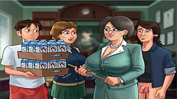 summer time saga unc part 9 - big boobs and handy