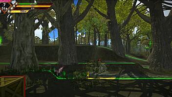 Asian beauties in erotic adventure game