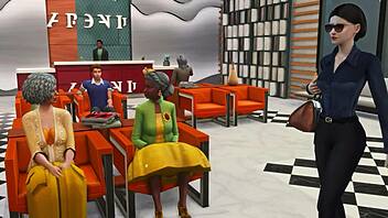 in the office, the ceo business woman gets fucked in 3d hentai.