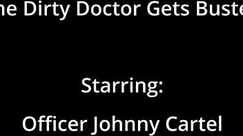 Doctor Lenna Lux is forced to perform oral sex on Officer Johnny Cartel to maintain her medical license