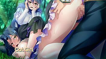 I fucked that catgirl so hard in monster girl breeder ep3, breeding her monster pussy