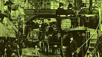 vintage hairy pussy threesome in retro group scene from antique porn