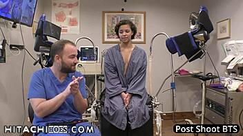 Wyatt, the rebellious prisoner, experiences intense pleasure from mandatory vibrator use during a surreal encounter with Dr. Tampa at HitachiHoes.com
