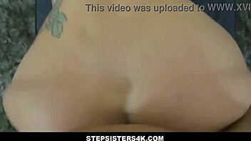 mandy muse lets stepbrother fuck her big ass to keep secret