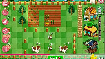 yo, check out nutaku booty farm hentai game part 19 with big tits threesome! 😍