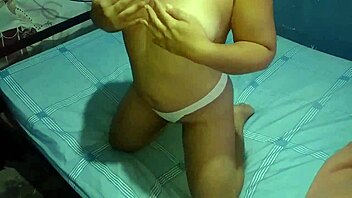 i made my sister-in-law dance and show her huge ass, then we had sex