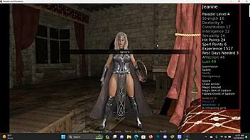 Experience the thrill of role-playing with mature and teen characters in a dungeon