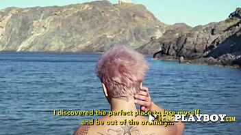 Beautiful seas chick fantasizes with a horny fisherman to make love to her