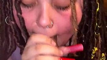 Gaknasty delivering a wild and messy oral experience