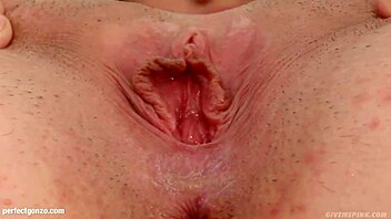 Daisy West enjoys solo fun with intense masturbation on Give Me Pink.