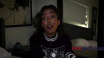 Petite Teen 18+ Malina Melendez Bent Over for Quick Doggy Fuck