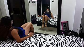 Amateur with a big ass teen gets fucked hard on camera and enjoys it