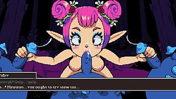 Experience the erotic journey of Flipwitch in Hentai game with all sex cutscenes