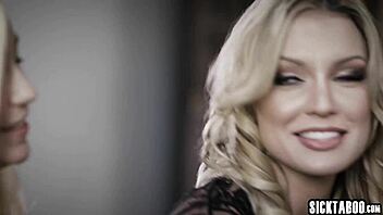 How did stepdad bang kenzie taylor and carolina sweets so hard?