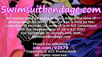 Snooping Slut Amanda Stuck In Selfbondage