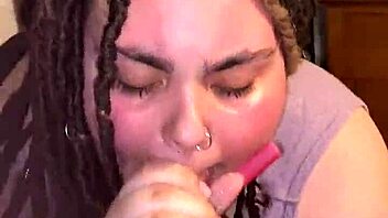Gaknasty delivering a wild and messy oral experience
