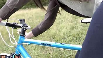 STOCKING BRIT MILF GETS FACIALIZED