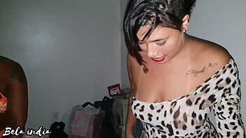 A wild party in the slums turns into a threesome with a friend