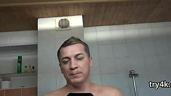A charming girl gives a POV blowjob and has her tight vagina penetrated hard