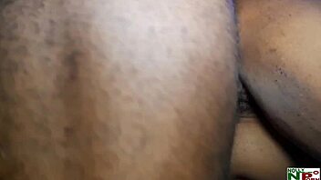 Tall Lizzy bent over for big black cock pounding from behind